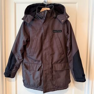 Nautica Dark Gray Jacket - Outerwear - Size M (10/12)